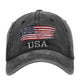 PATRIOTIC CAP EMBROIDERED USA CAP