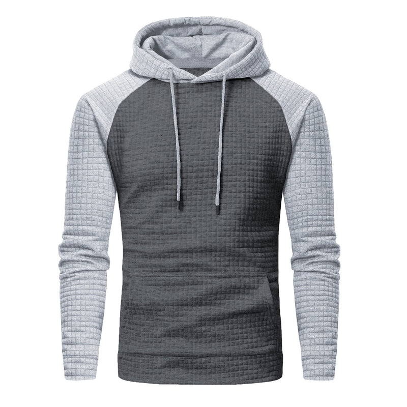 WAFFLE RAGLAN HOODIE