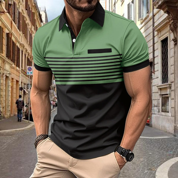 CLASSIC FIT STRIPED POLO SHIRT