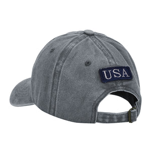 PATRIOTIC CAP EMBROIDERED USA CAP