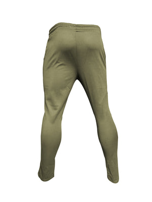 SOLID COLOR ZIPPER TURTLE NECK SWEATSHIRT SPORTY TWO-PIECE SET