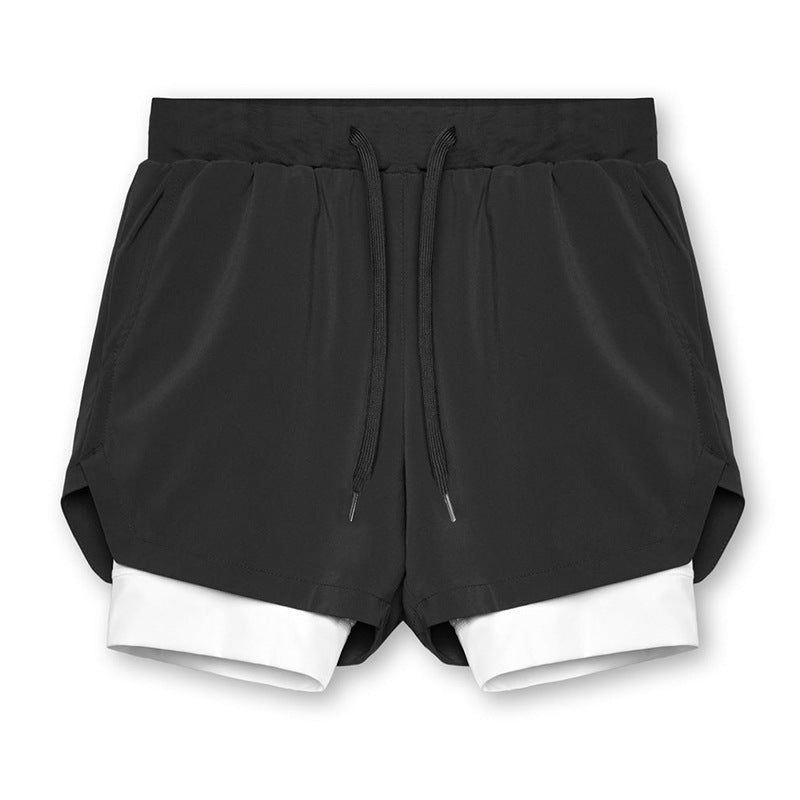 ESSENTIAL QUICK DRY POCKET 2 IN 1 7'' INSEAM ACTIVE SHORTS