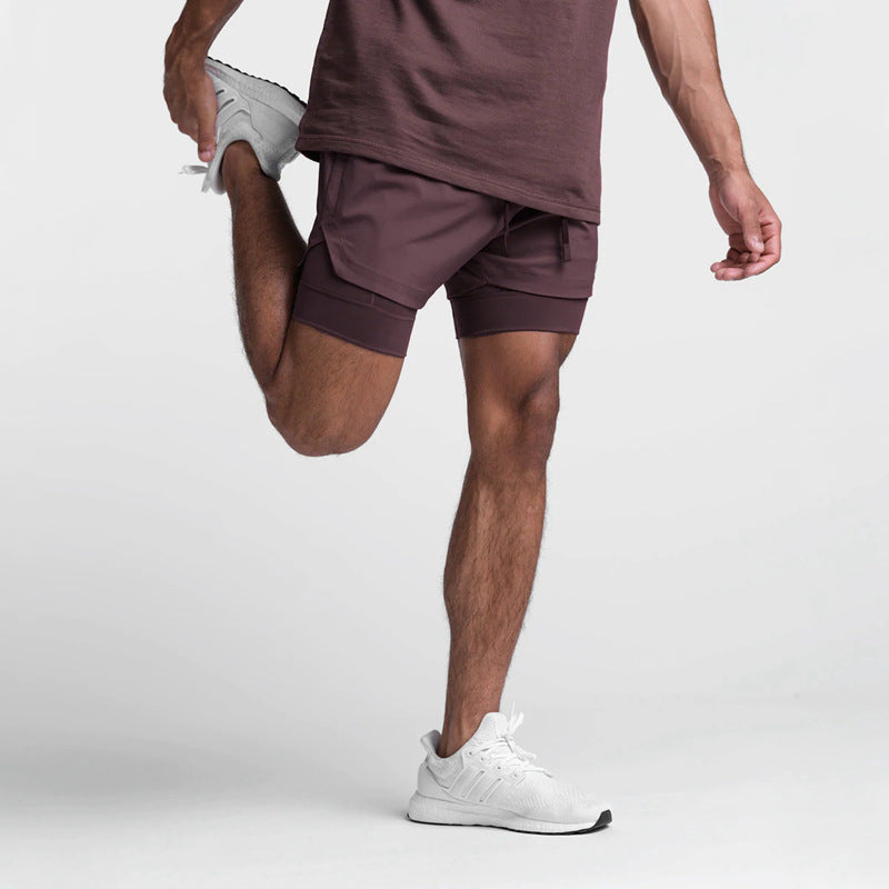 ESSENTIAL QUICK DRY POCKET 2 IN 1 7'' INSEAM ACTIVE SHORTS