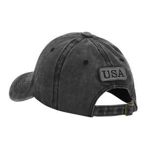 PATRIOTIC CAP EMBROIDERED USA CAP