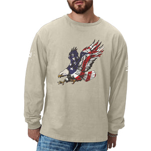 EAGLE GRAPHIC LONG SLEEVE T-SHIRT