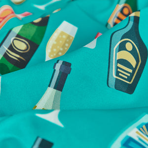 BOTTLE PRINTED SWIM TRUNKS