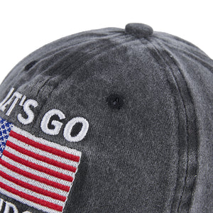 LET'S GO BRANDON USA FLAG CAP