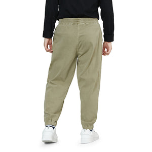 KNITTED DRAWSTRING JOGGER PANTS