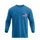 USA FLAG GRAPHIC LONG SLEEVE T-SHIRT