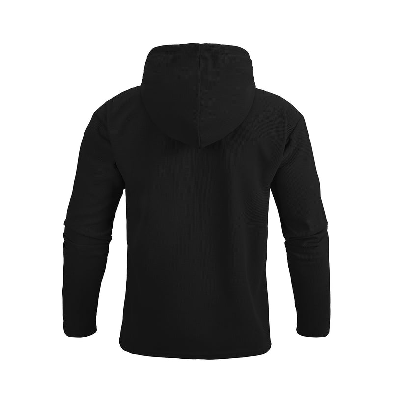 ESSENTIAL POCKET WAFFLE HOODIE