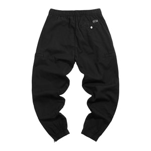 POCKETS FLEECE ZIPPER PANTS