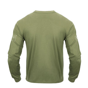 ROUTE 66 CREWNECK GRAPHIC LONG SLEEVE T-SHIRT