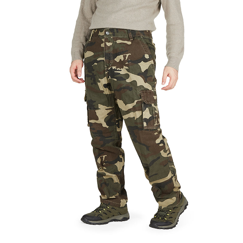 CAMO CARGO PANTS