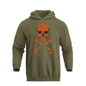 SKULL POCKET HOODIE
