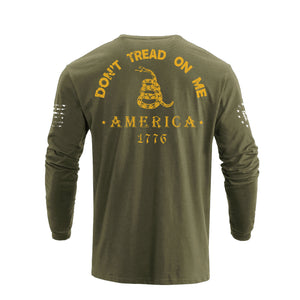DON'T TREAD ON ME GRAPHIC LONG SLEEVE T-SHIRT