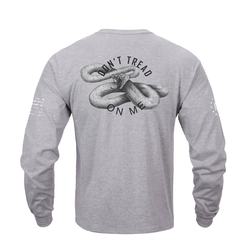 DON'T TREAD ME CREWNECK GRAPHIC LONG SLEEVE T-SHIRT