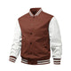 MEN'S CLASSIC REGULAR FIT BASEBALL JACKET VARSITY JACKET