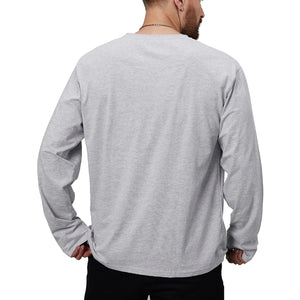 ESSENTIALS POCKET GRAPHIC LONG SLEEVE T-SHIRT