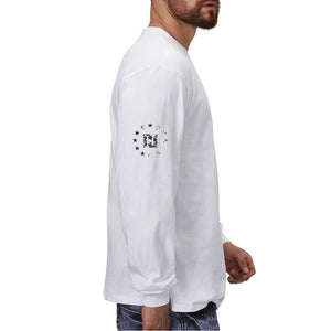 Camiseta con gráfico de manga larga Route 66 para hombre