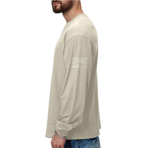 Camiseta con gráfico de manga larga Route 66 para hombre