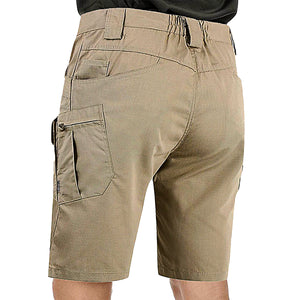 TACTICAL MULTI POCKETS 11'' INSEAM PERFORMANCE CARGO SHORTS WITH BUCKLE BELT
