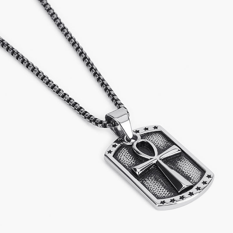 RETRO CROSS PENDANT