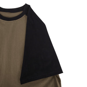 RETRO SKULL RAGLAN GRAPHIC TEE