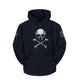 WAFFLE SKULL BREATHABLE HOODIE