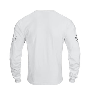 NATIVE AMERICAN CREWNECK GRAPHIC LONG SLEEVE T-SHIRT