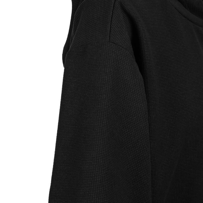 WAFFLE SKULL BREATHABLE HOODIE