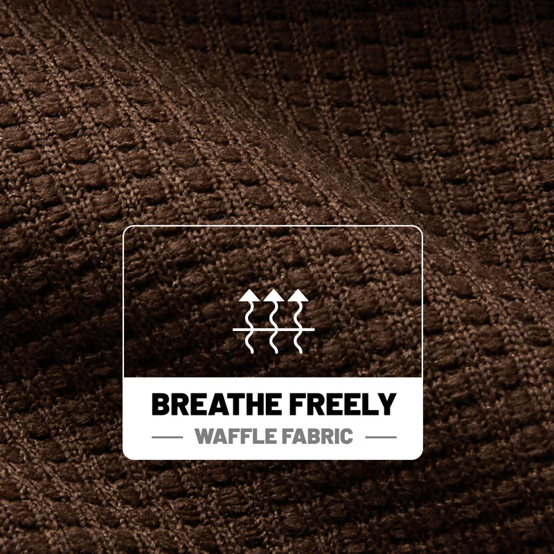 WAFFLE SKULL BREATHABLE HOODIE