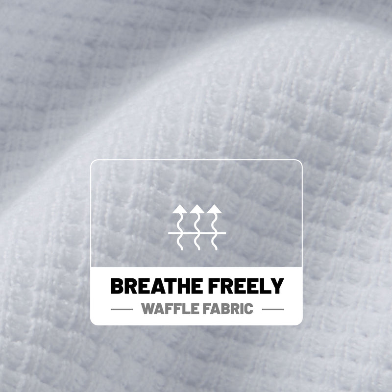 WAFFLE SKULL BREATHABLE HOODIE