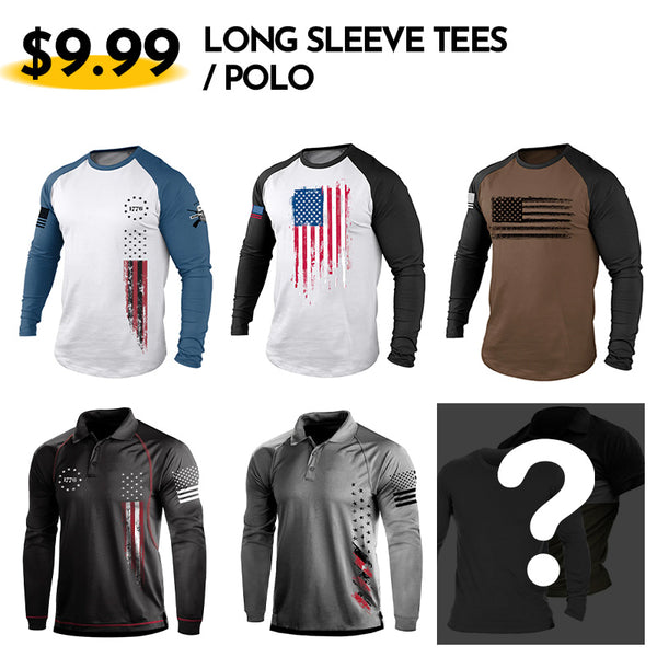 MEN'S BLIND BOX - LONG SLEEVE TEES/POLO