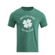 LUCKY SHAMROCK 100% COTTON GRAPHIC TEE