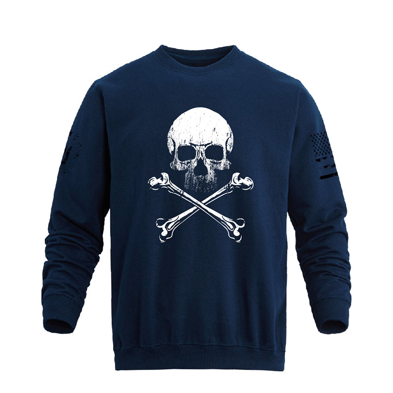 RETRO SKULL SWEATSHIRT