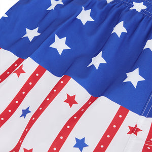 USA FLAG 11'' INSEAM SWIM TRUNKS