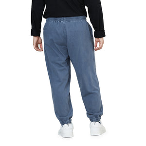 KNITTED DRAWSTRING JOGGER PANTS
