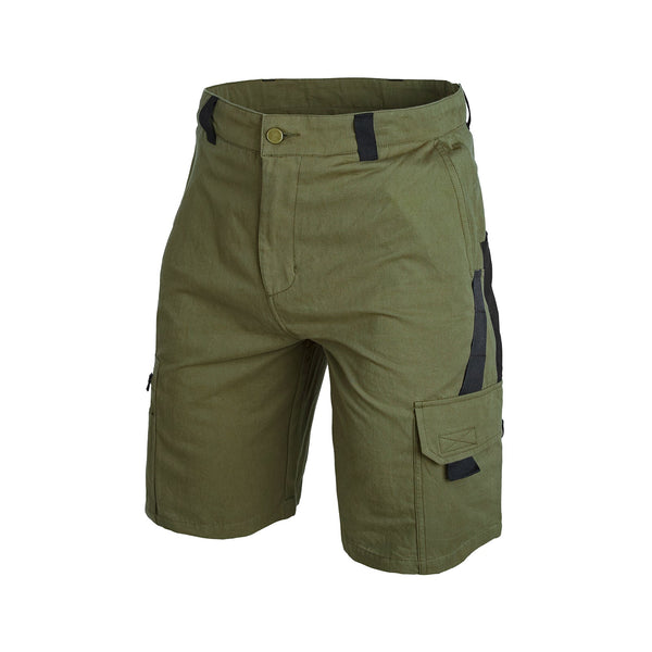 OUTDOOR COLORBLOCK 11'' INSEAM CARGO SHORTS WITH BELT