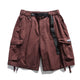 TACTICAL MULTI POCKES 11'' INSEAM CARGO SHORTS WITH BELT