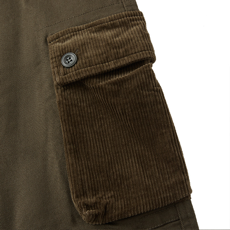 MAPLE LABELED CORDUROY JOGGER PANTS