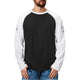 USA FLAG RAGLAN GRAPHIC LONG SLEEVE T-SHIRT