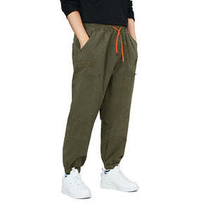 POCKETS CLOSED BOTTOM JOGGER PANTS