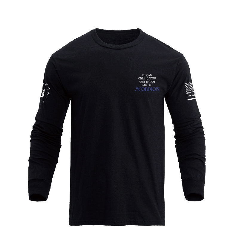 SCORPION CROSS GRAPHIC LONG SLEEVE T-SHIRT