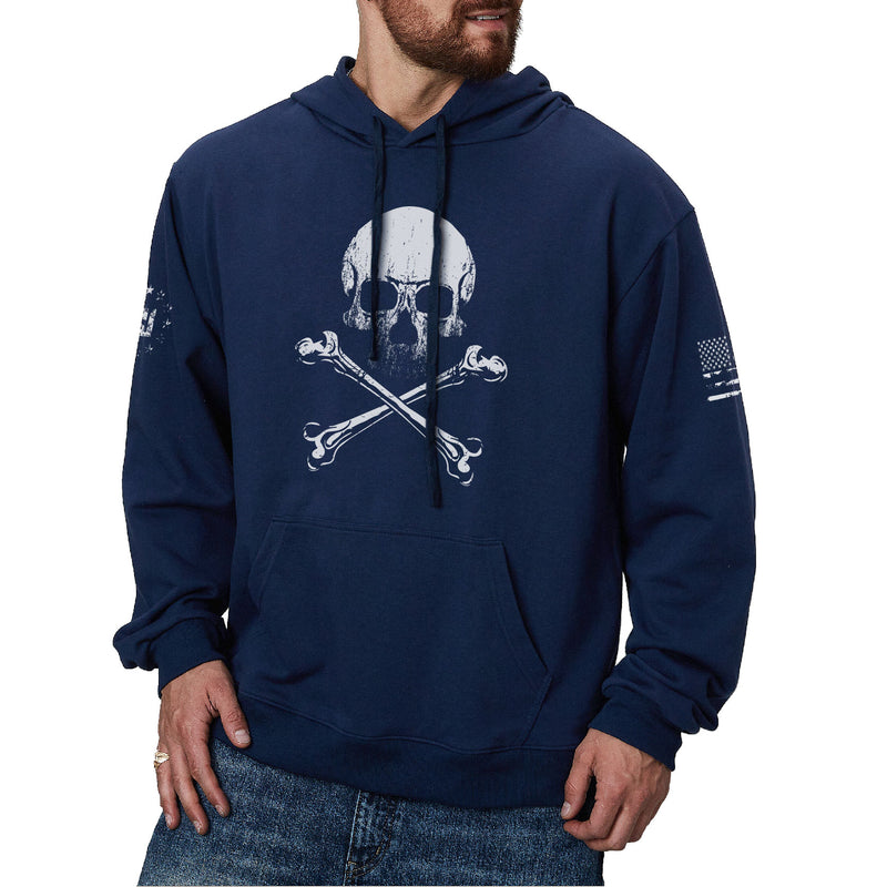 SKULL POCKET HOODIE