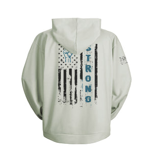 Men's Regular Fit Patriotic USA Flag Graphic Pocket Hoodies