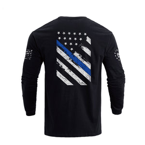 THE BLUE LINE GRAPHIC LONG SLEEVE T-SHIRT