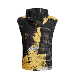 TIED-DYE QUICKDRY HOODED TANK TOP