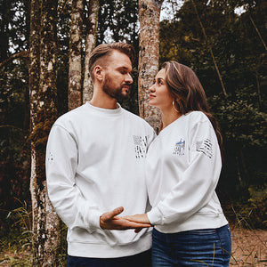 USA FLAG CROSS SWEATSHIRT