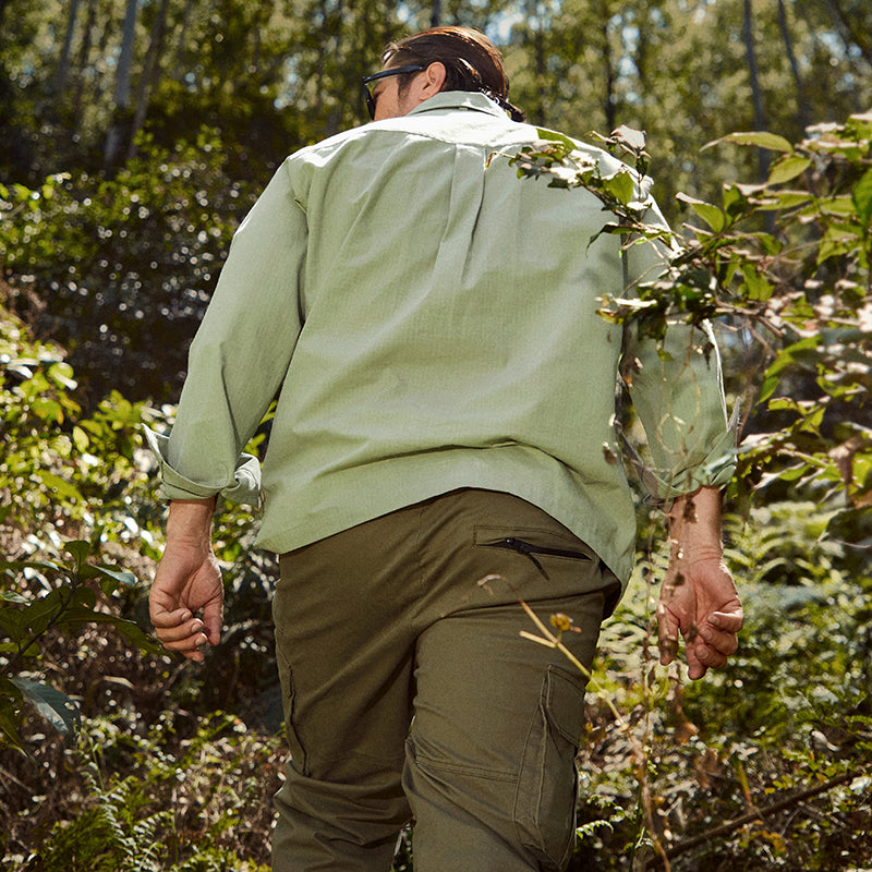 CARABINER 100% COTTON LONG SLEEVE SHIRT JACKET