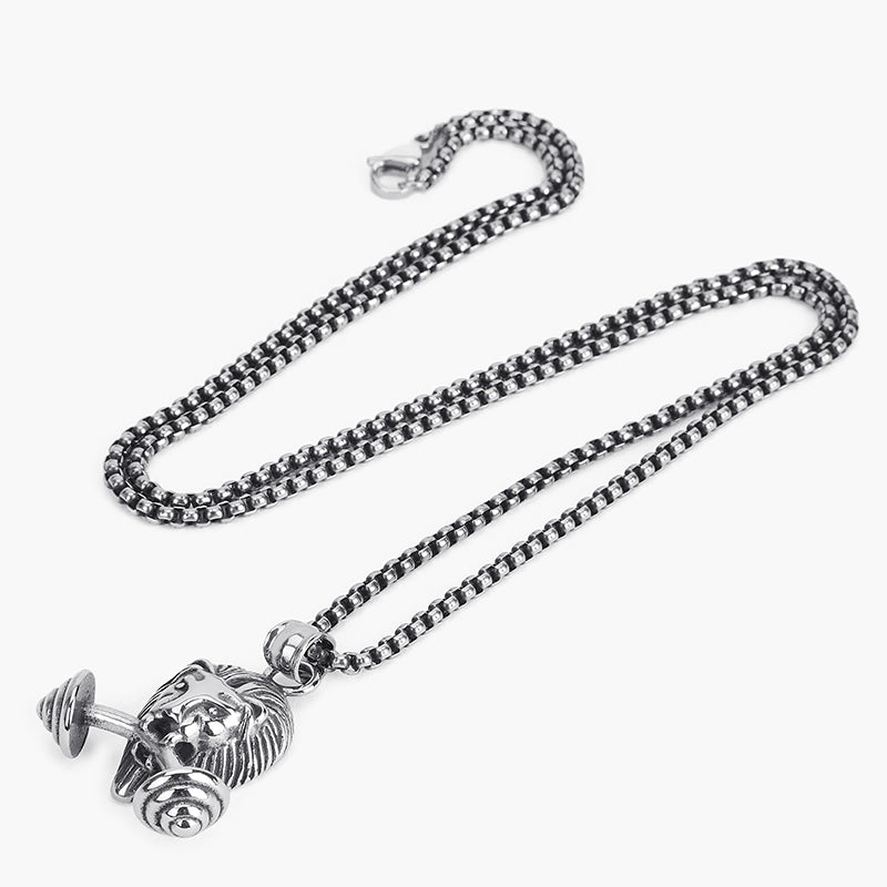 RETRO LION PENDANT